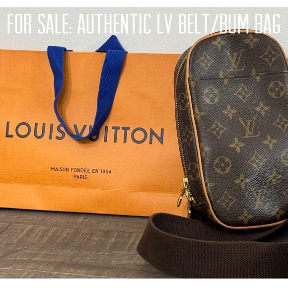Authentic Louis Vuitton belt bum bag. Great condition monogram - Picture 2 of 11